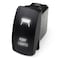 Race Sport Led Rocker Switch W/ White Led Radiance (Roof Lights) RSLJ15W - alternate 1